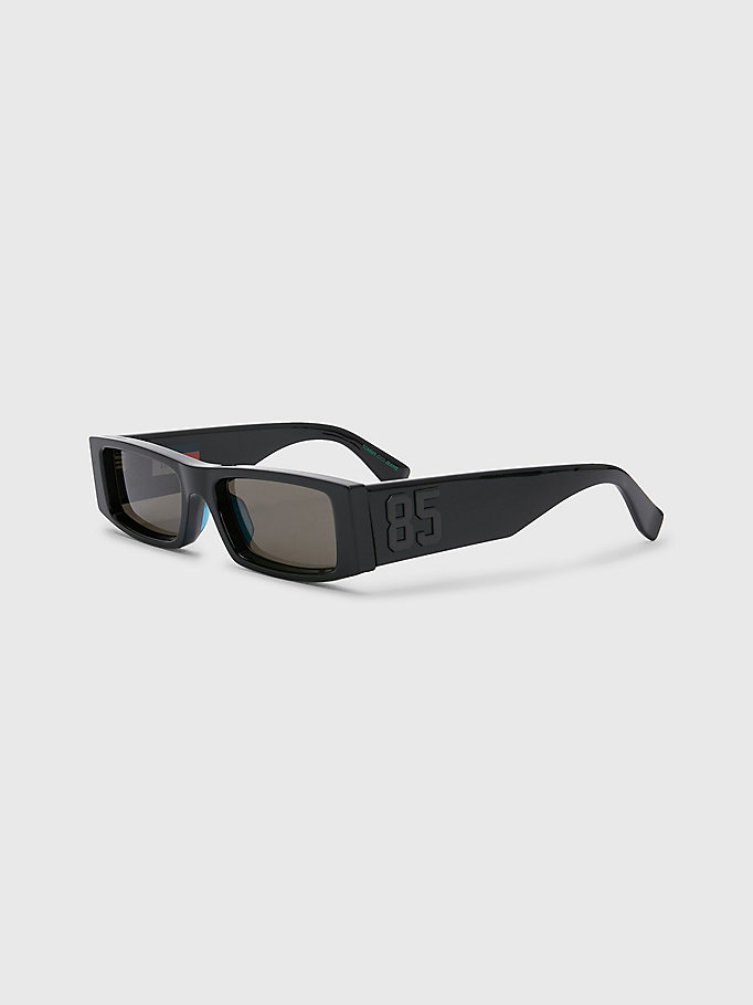 doble Amabilidad Espíritu Gafas de sol transparentes y rectangulares | NEGRO | Tommy Hilfiger