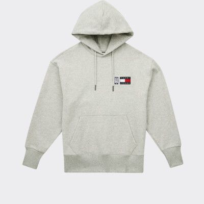 tommy jeans hoodie grey