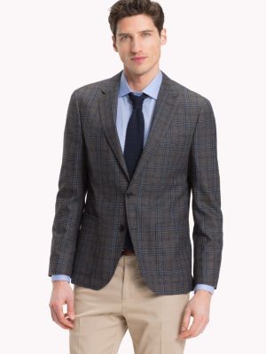 Herren Karierter Blazer – Slim Fit Einreihig main image 1