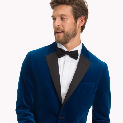 tommy hilfiger velvet jacket