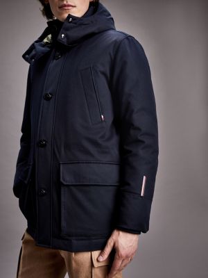 tommy hilfiger hooded down jacket