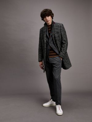 tommy hilfiger herringbone coat