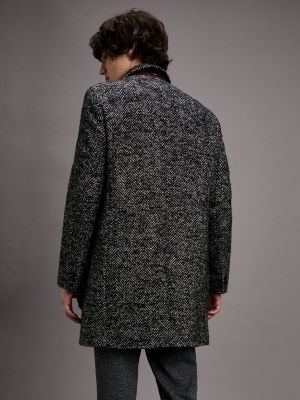 tommy hilfiger herringbone coat