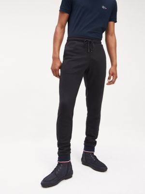 tommy hilfiger joggers black