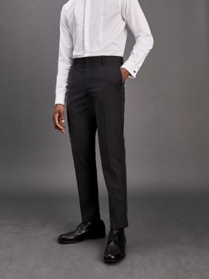 tommy hilfiger black trousers