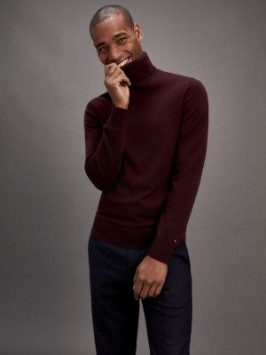 tommy hilfiger tailored luxury roll neck