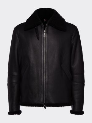 tommy hilfiger shearling aviator jacket