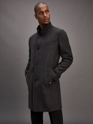 tommy hilfiger tailored blend coat