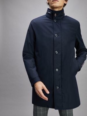 Stand-Up Collar Coat | BLUE | Tommy Hilfiger