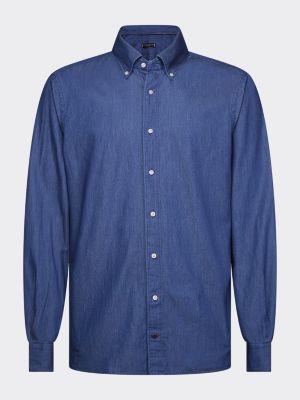 tommy hilfiger denim shirt