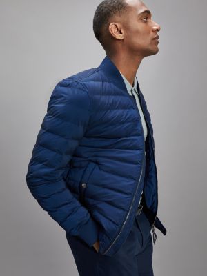 tommy hilfiger quilted bomber jacket