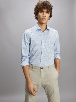 TH Flex Slim Fit Shirt | BLUE | Tommy Hilfiger