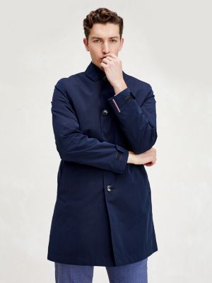 tommy hilfiger short double breasted peacoat