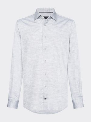 white linen shirt mens slim fit