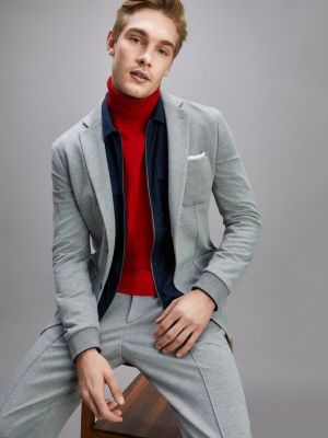 mens grey tommy hilfiger tracksuit