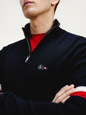 hilfiger half zip jumper