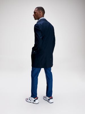 tommy hilfiger tailored cotton car coat