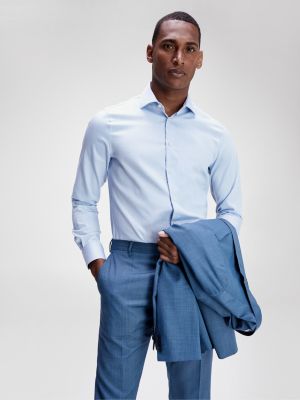 tommy collar shirt