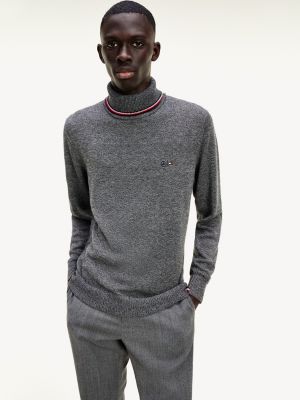 grey tommy hilfiger jumper mens