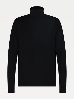 tommy hilfiger tailored luxury roll neck