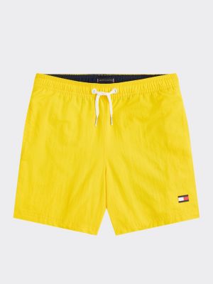 yellow tommy hilfiger swim shorts