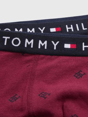 DESERT SKY / SMALL CMD MONOGRAM 2-Pack Print Plain Trunks for boys TOMMY HILFIGER