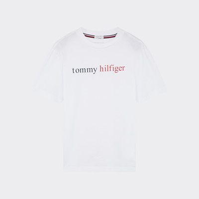 white tommy hilfiger crew neck