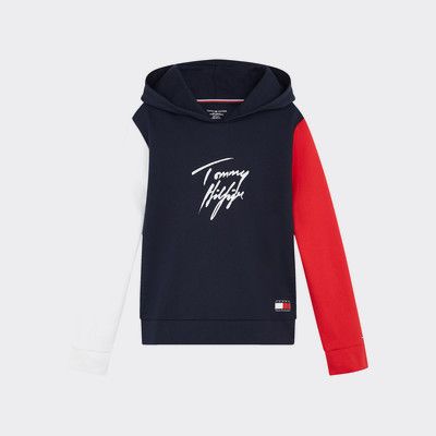 tommy hilfiger signature logo hoodie