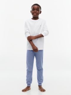 2-Pack Signature Jersey Long Sleeve Lounge T-Shirts — Blue 4