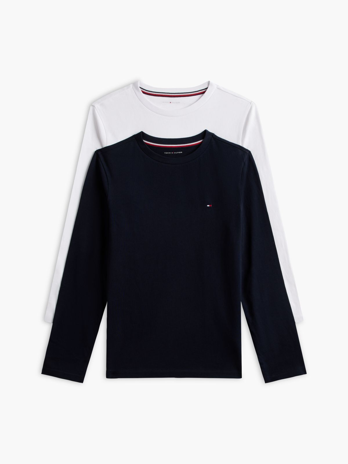 2-Pack Signature Jersey Long Sleeve Lounge T-Shirts — Blue
