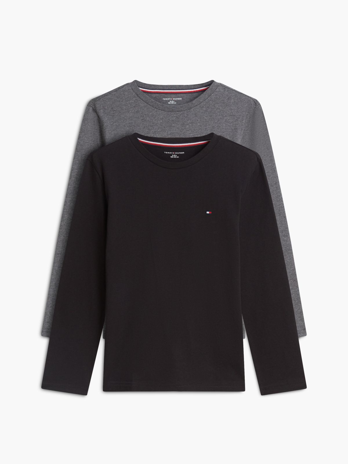 2-Pack Signature Jersey Long Sleeve Lounge T-Shirts — Brown
