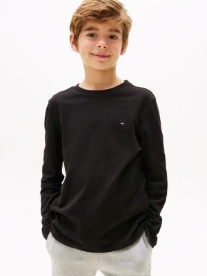 multi 2er-pack langarm-lounge-t-shirts für jungen - tommy hilfiger