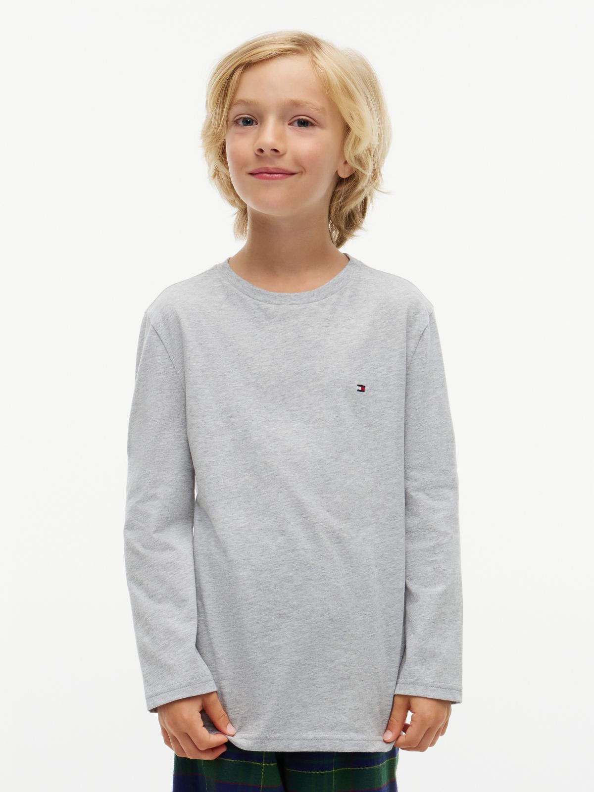 2-Pack Signature Jersey Long Sleeve Lounge T-Shirts — Pink