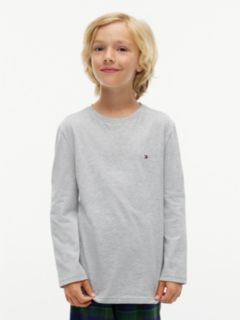 2-Pack Signature Jersey Long Sleeve Lounge T-Shirts — Pink 2
