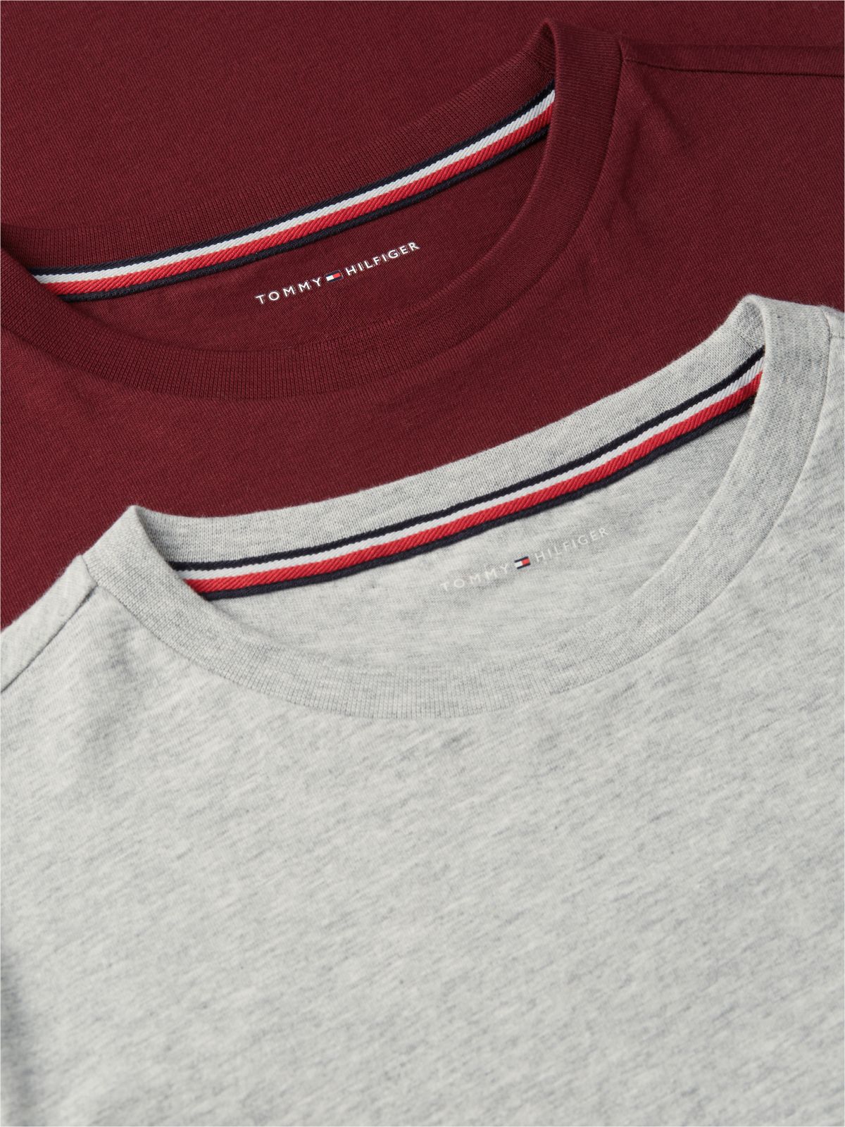 2-Pack Signature Jersey Long Sleeve Lounge T-Shirts — Pink