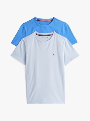 meerdere kleuren signature set van 2 t-shirts voor jongens - tommy hilfiger