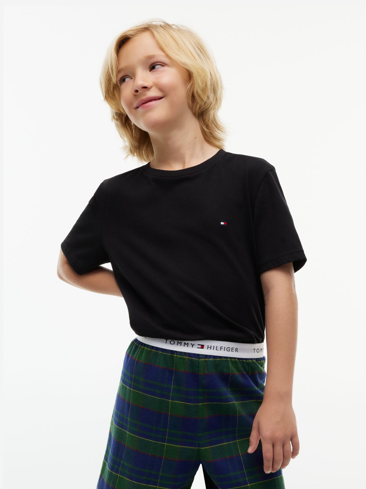 2-Pack Signature Jersey Lounge T-Shirts — Brown