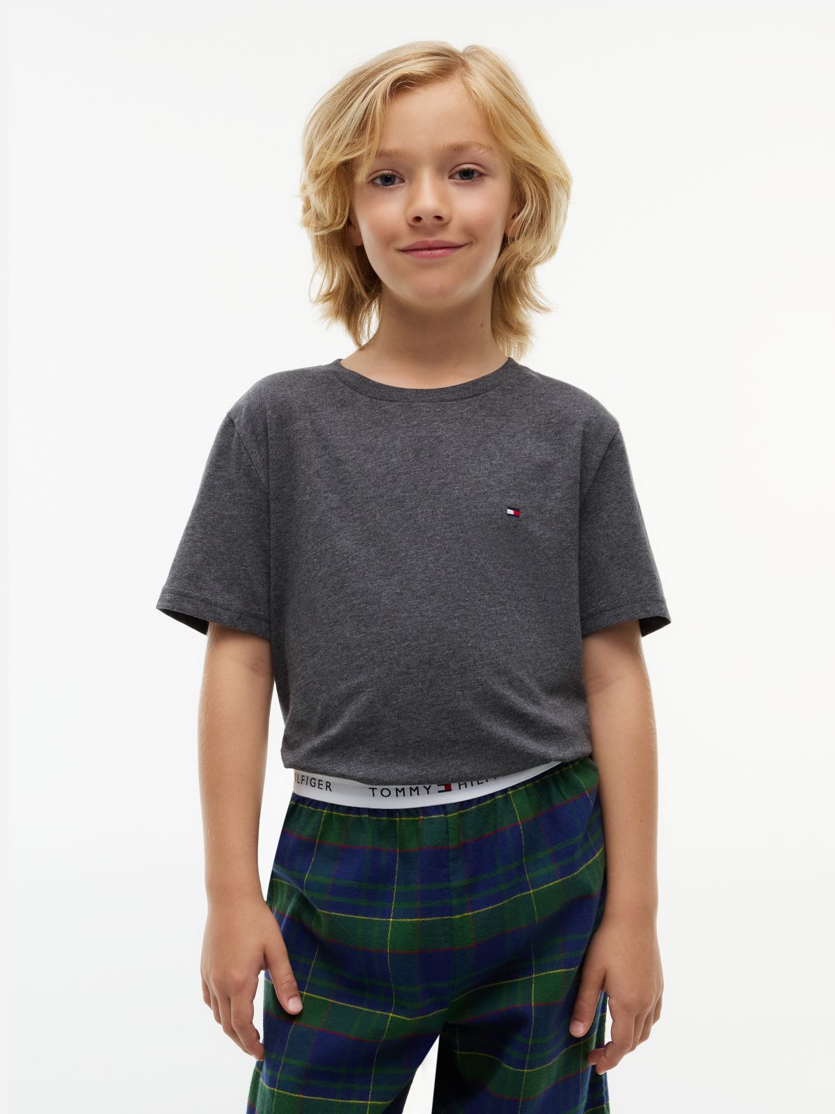 2-Pack Signature Jersey Lounge T-Shirts — Brown
