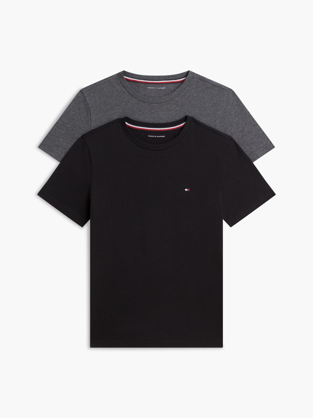 2-Pack Signature Jersey Lounge T-Shirts — Brown