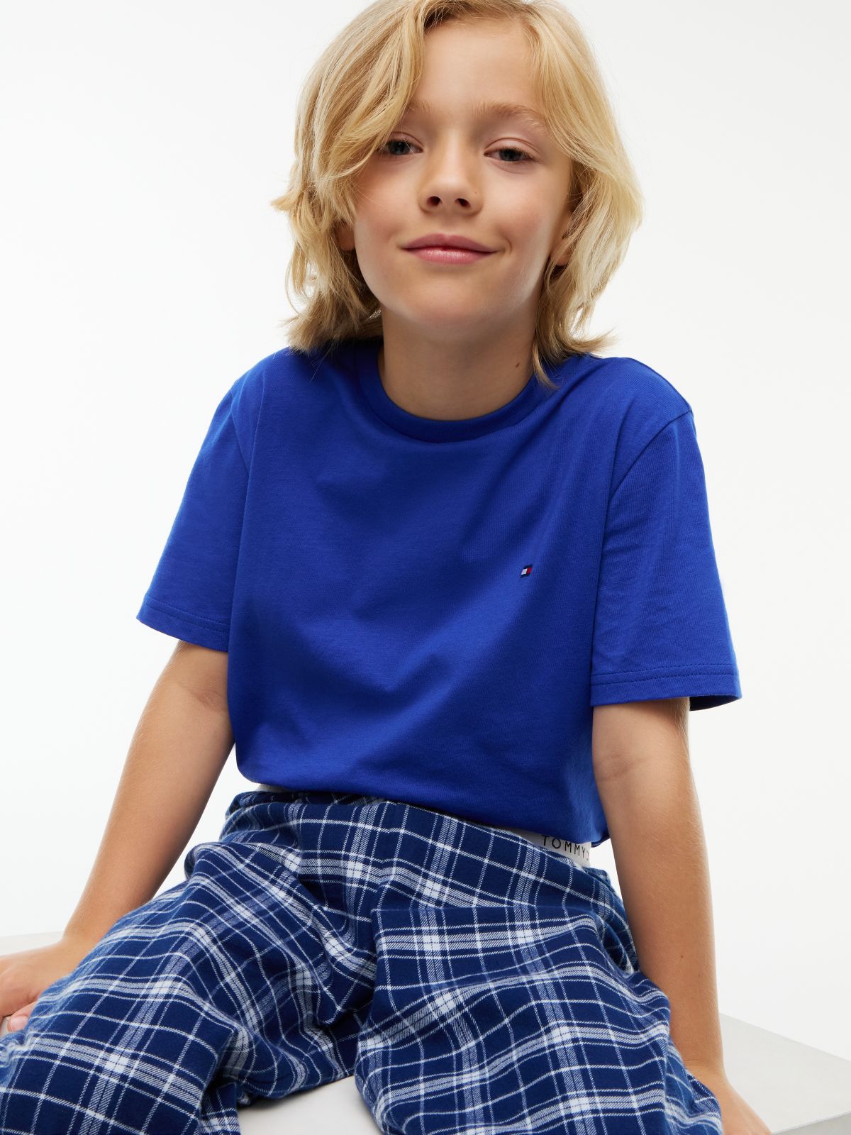 2-Pack Signature Jersey Lounge T-Shirts — Brown