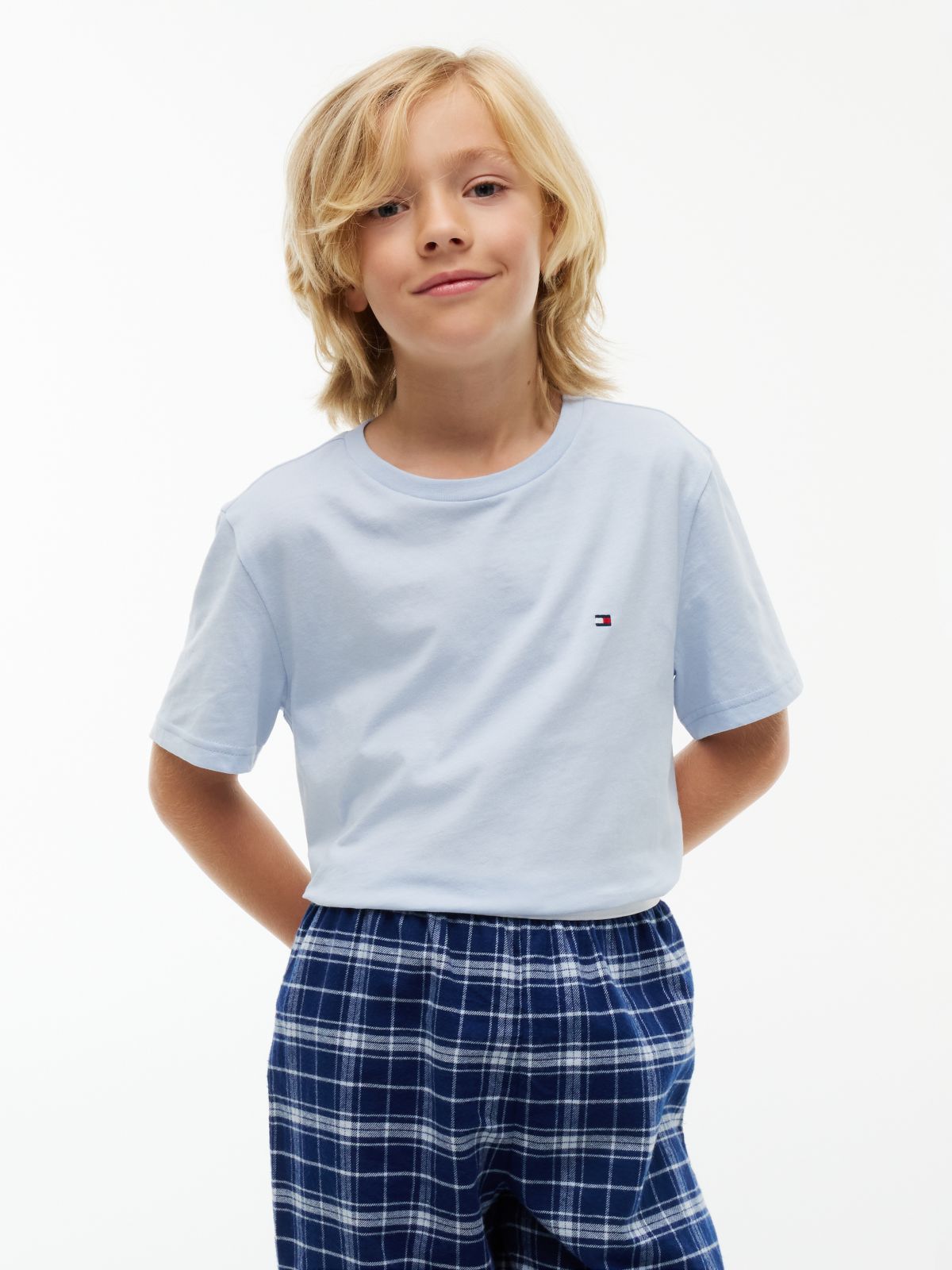2-Pack Signature Jersey Lounge T-Shirts — Brown