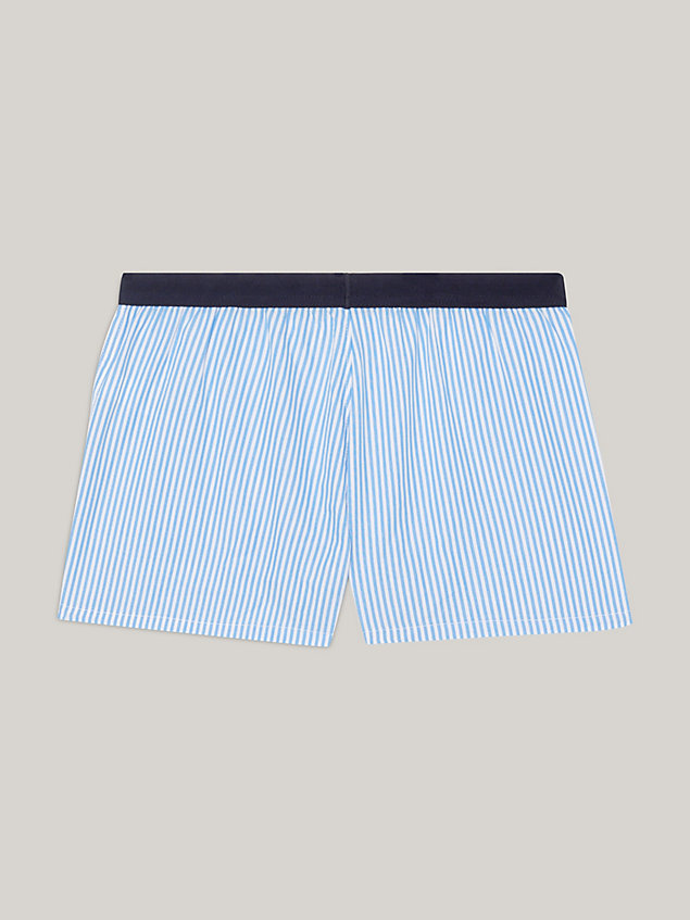 shorts estilo bóxer con logo th original blue de nino tommy hilfiger