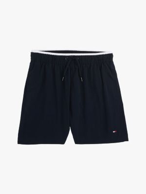 blue mittellange badeshorts für jungen - tommy hilfiger