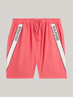 Tommy hilfiger pink clearance swim shorts