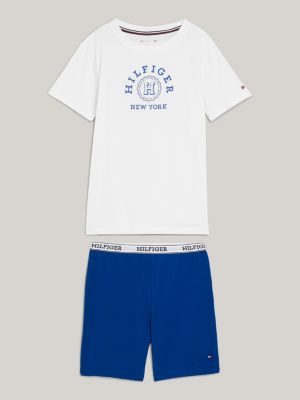 Tommy hilfiger shirt and deals shorts set