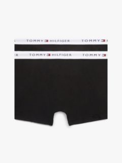 2-Pack Signature Logo Waistband Trunks — Black 2