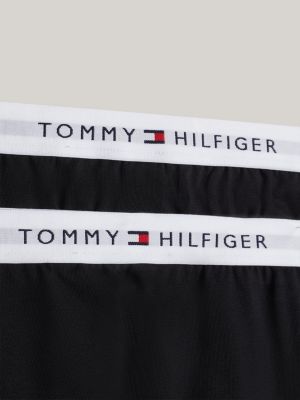 kolorowy zestaw 2 par obcisłych bokserek dla chłopcy - tommy hilfiger