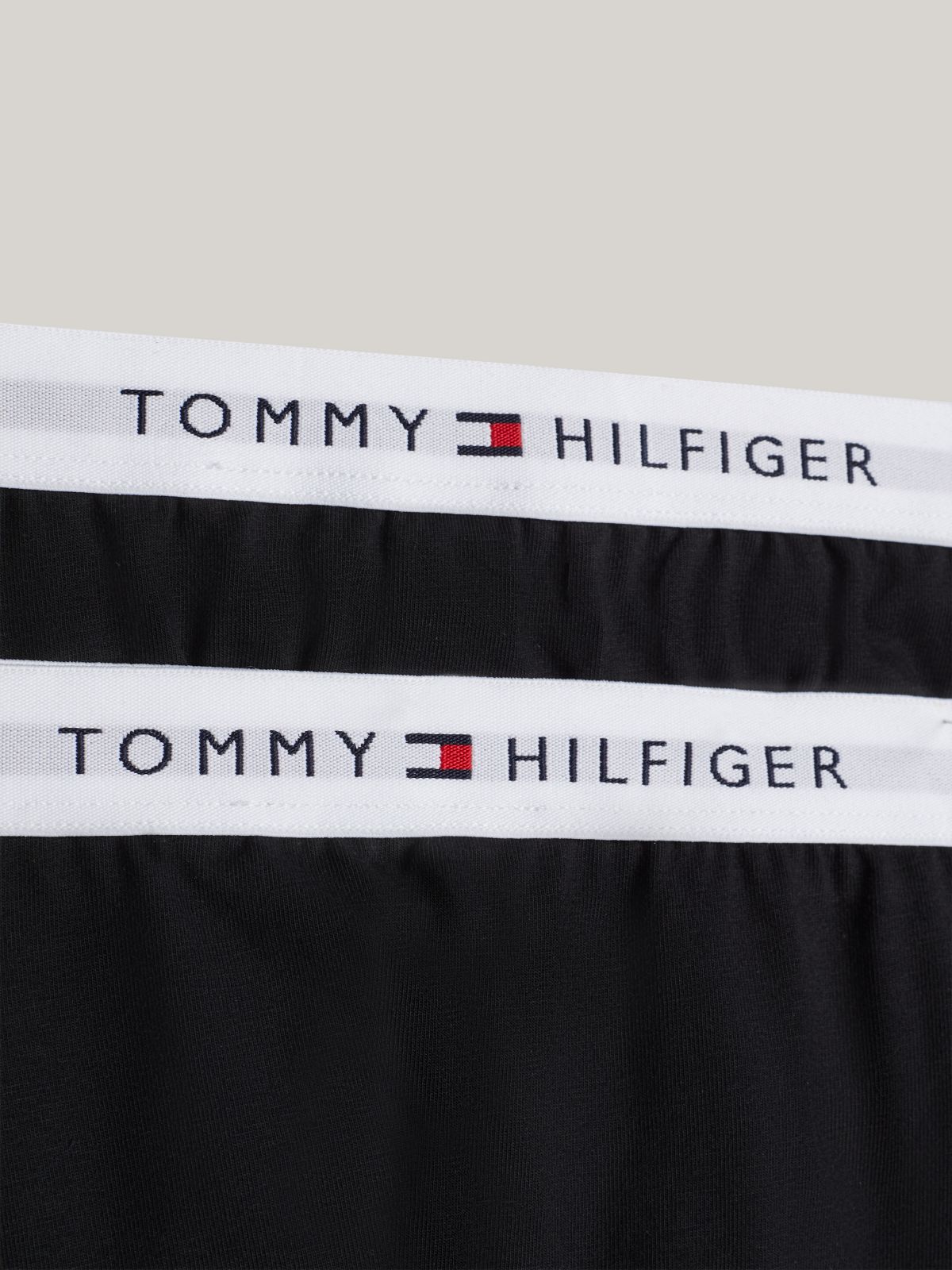 2-Pack Signature Logo Waistband Trunks — Black