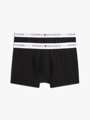 kolorowy zestaw 2 par obcisłych bokserek dla chłopcy - tommy hilfiger