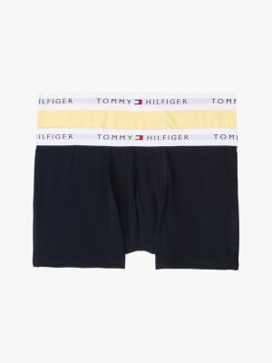 lot de 2 boxers signature multi pour garçons tommy hilfiger